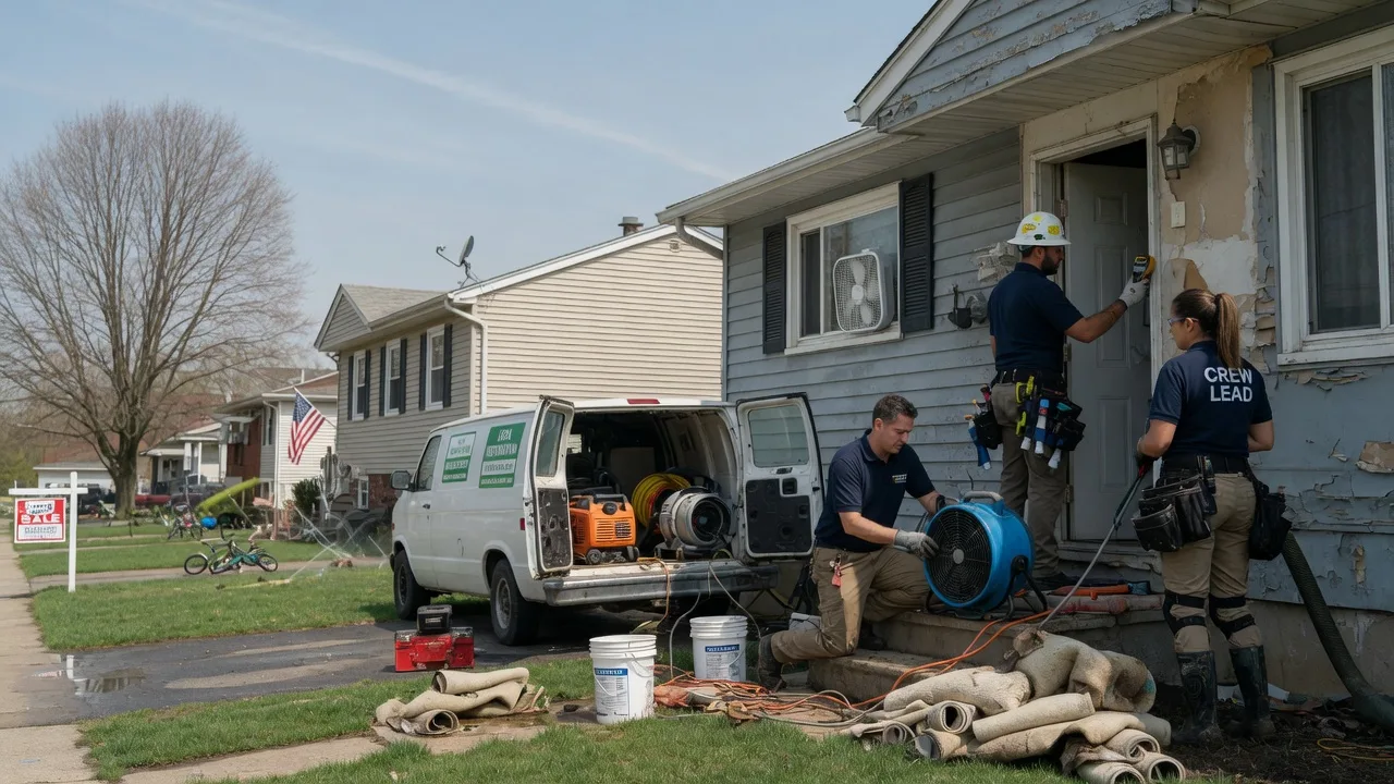 Flood Cleanup in Langley, KY near me