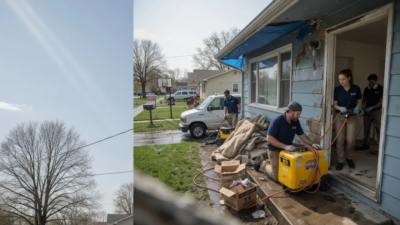 Basement Flood Cleanup in Langley, KY near me